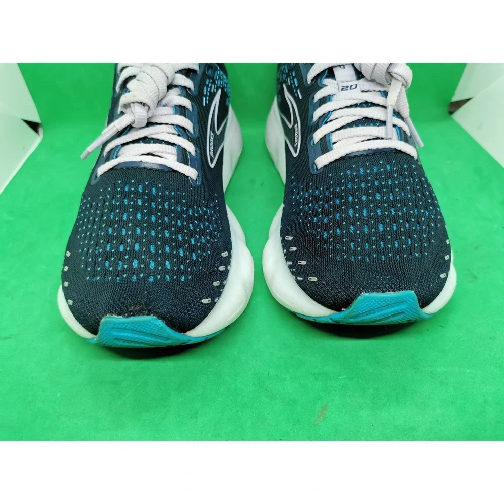 Brooks Glycerin Women's Shoes - Dark Blue and Teal - Picture 8 of 16